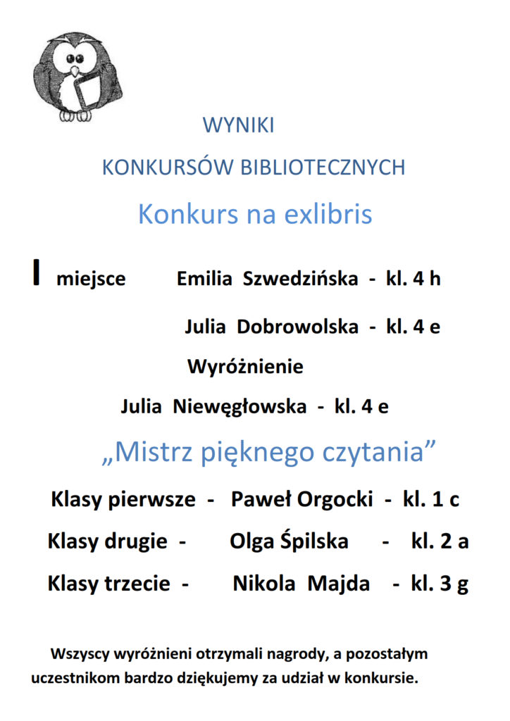 WynikiKonkursowBibliotecznych