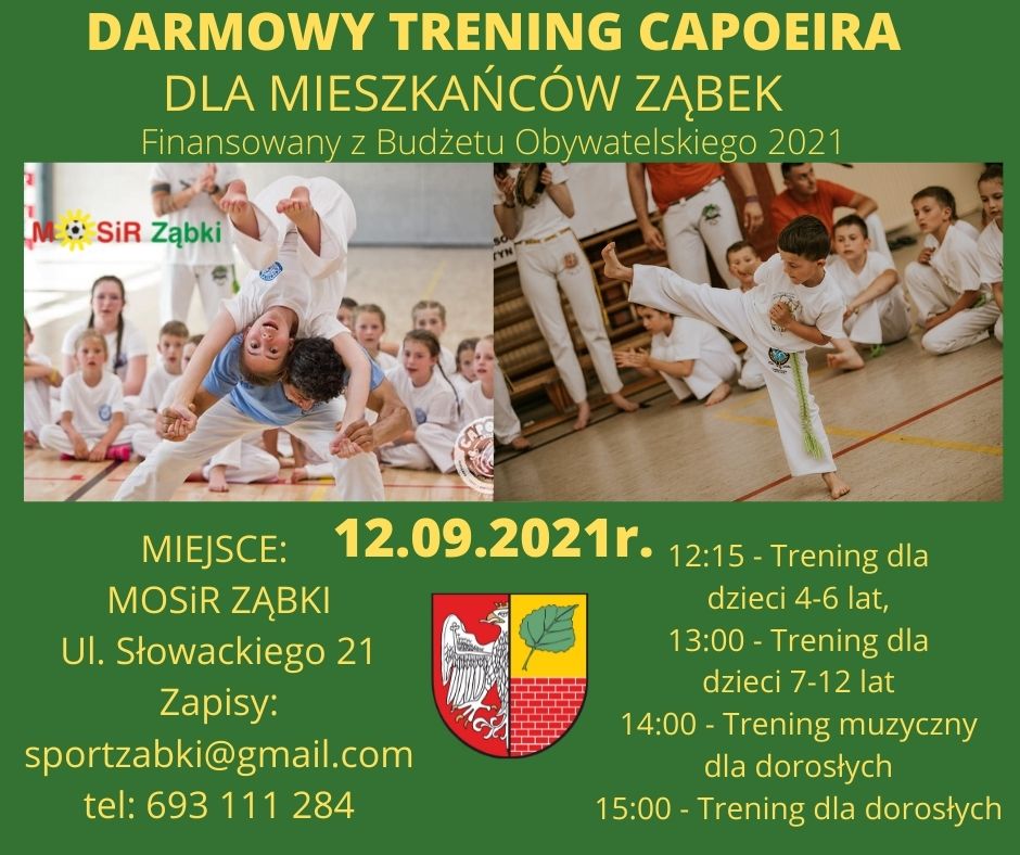 DARMOWY TRENING CAPOEIRA