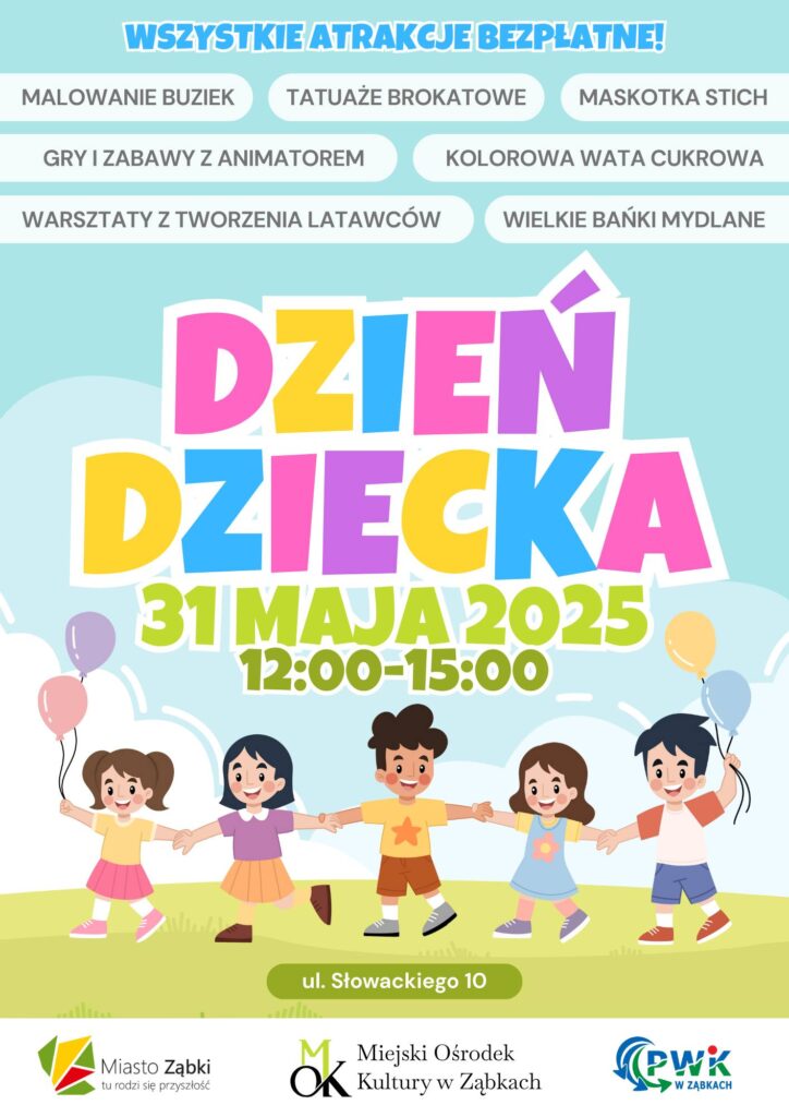 Dzień dziecka plakat