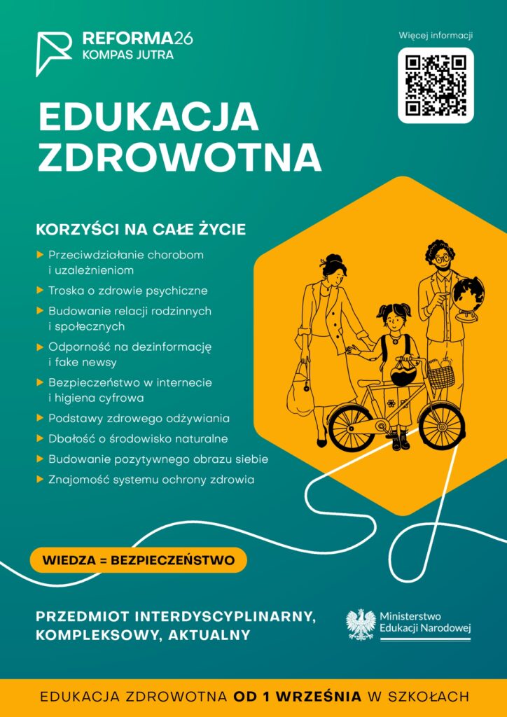 EDUKACJA ZDROWOTNA PLAKAT A page